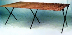 Profi - Klapptisch 2,0m mit Holzrolle 2,0 x 1,20m  , 7mm Massivholz mit 6 Bndern verbunden                              - Made in Germany !